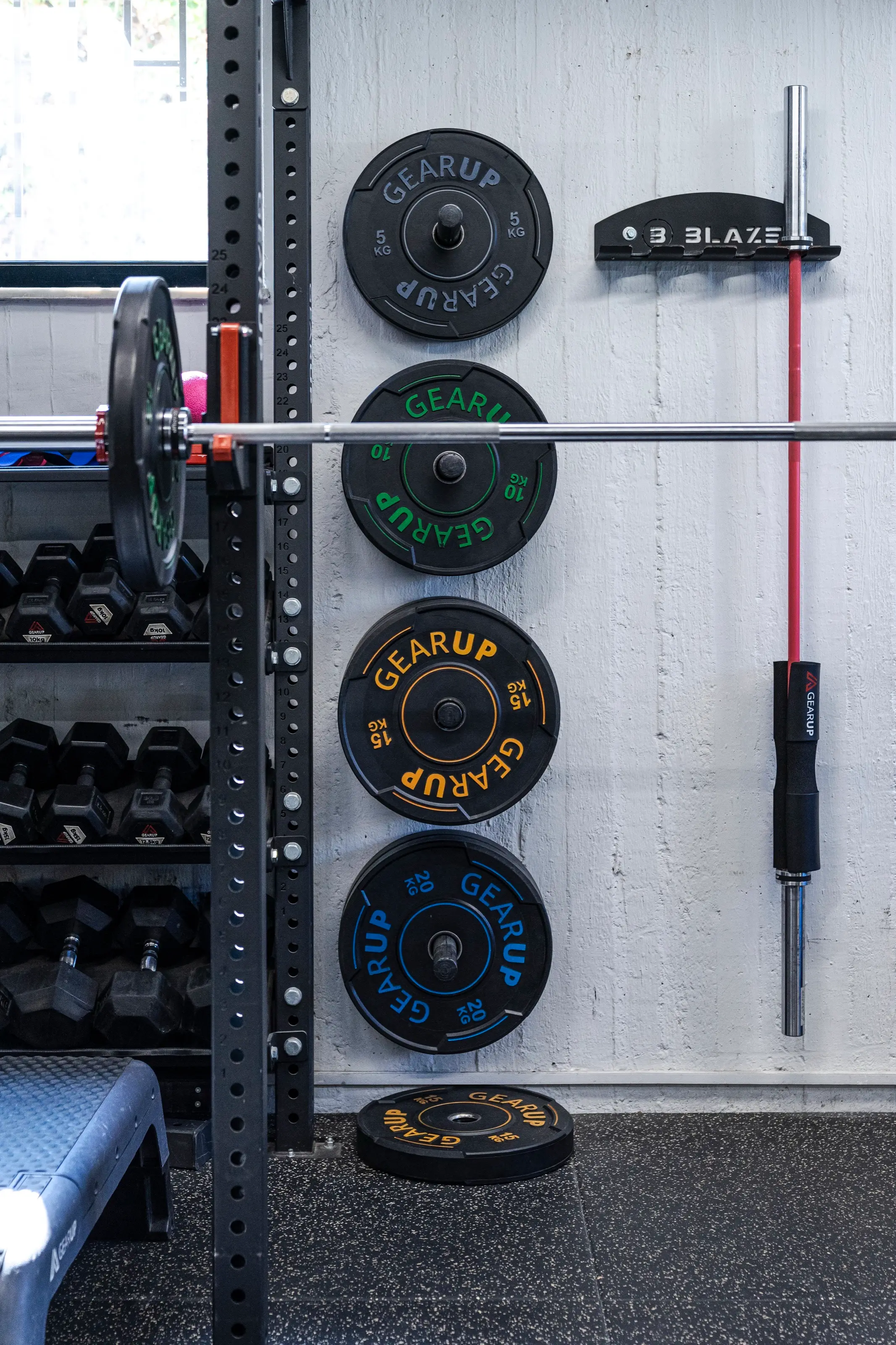 Training area at Eight