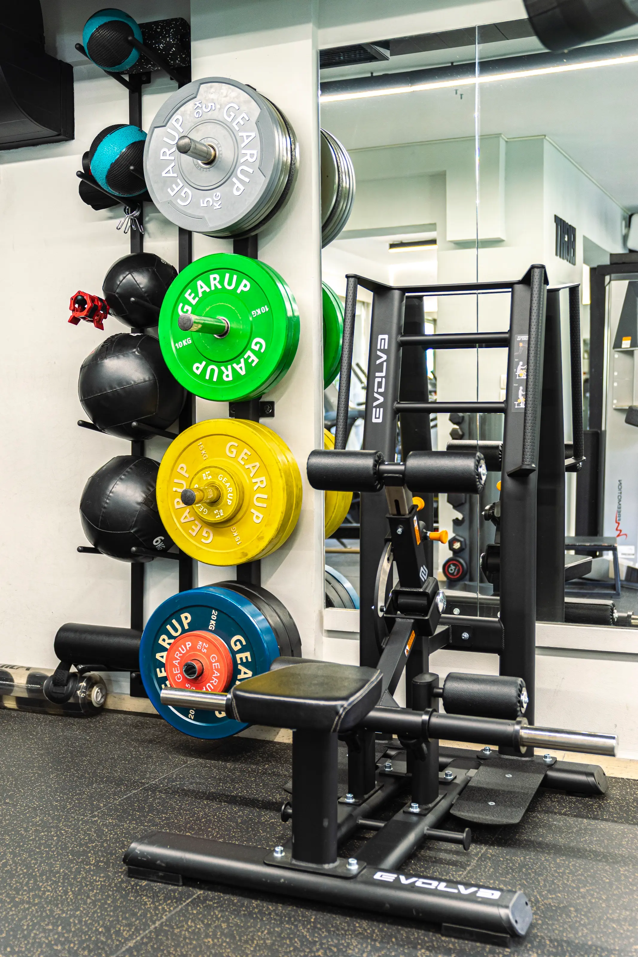 Training area at Eight