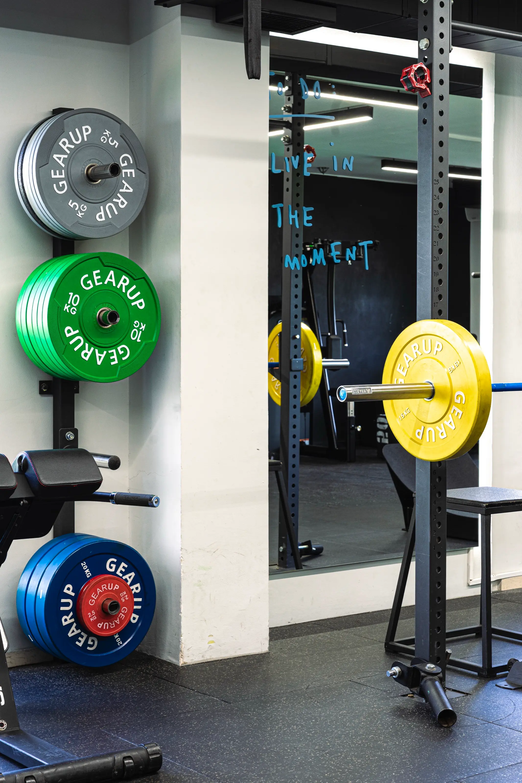 Training area at Eight