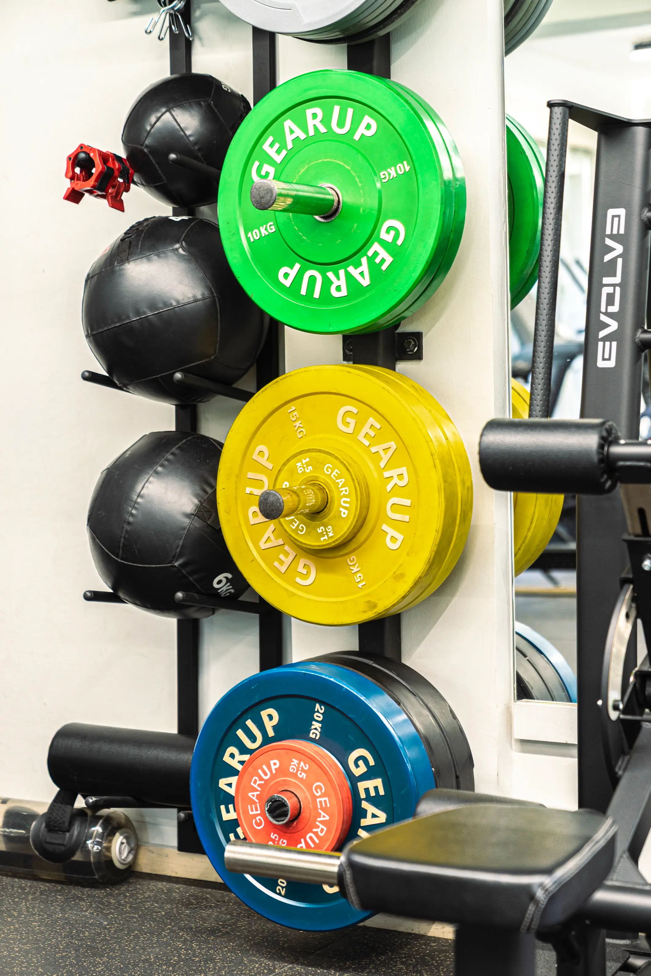 Training area at Eight