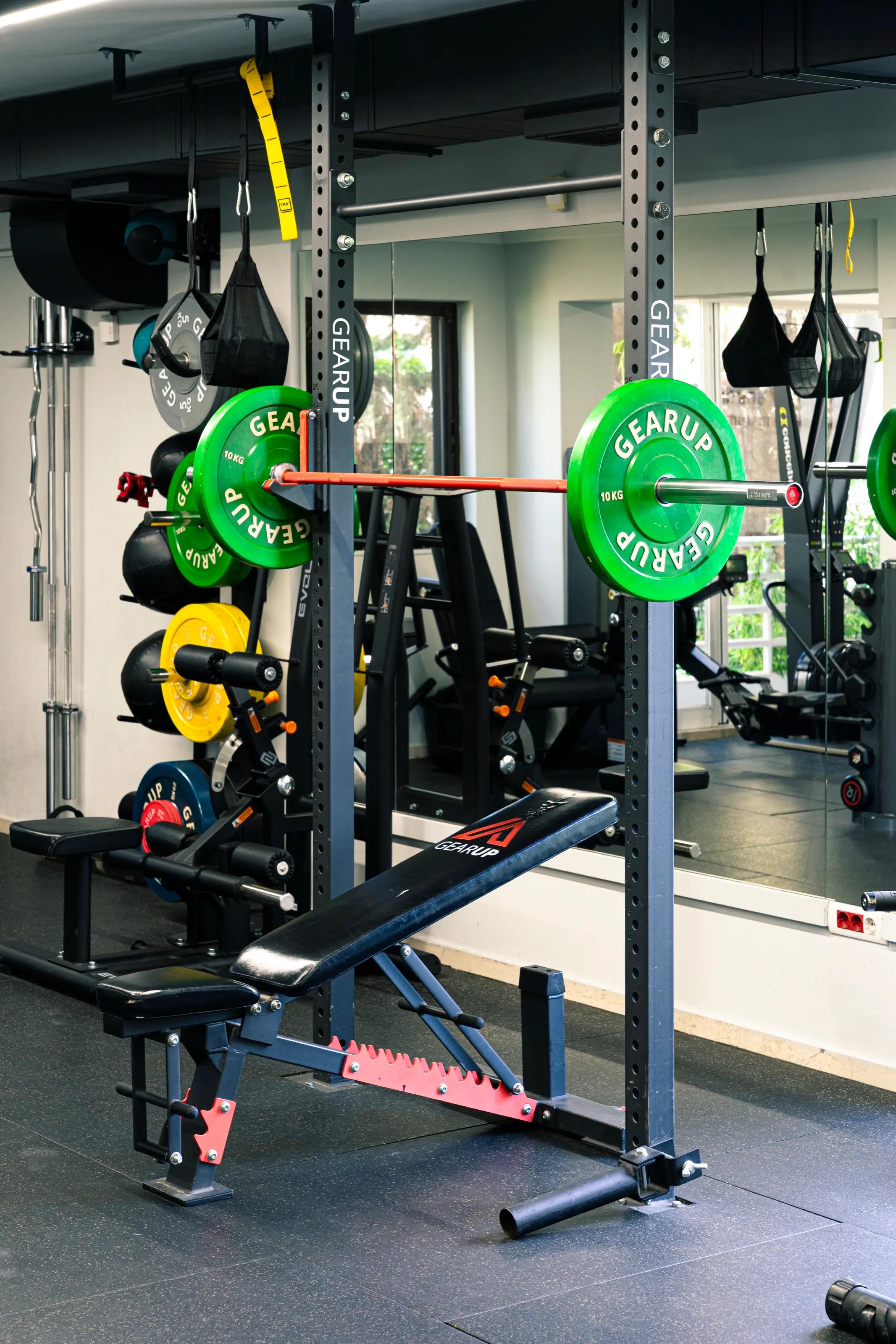 Training area at Eight