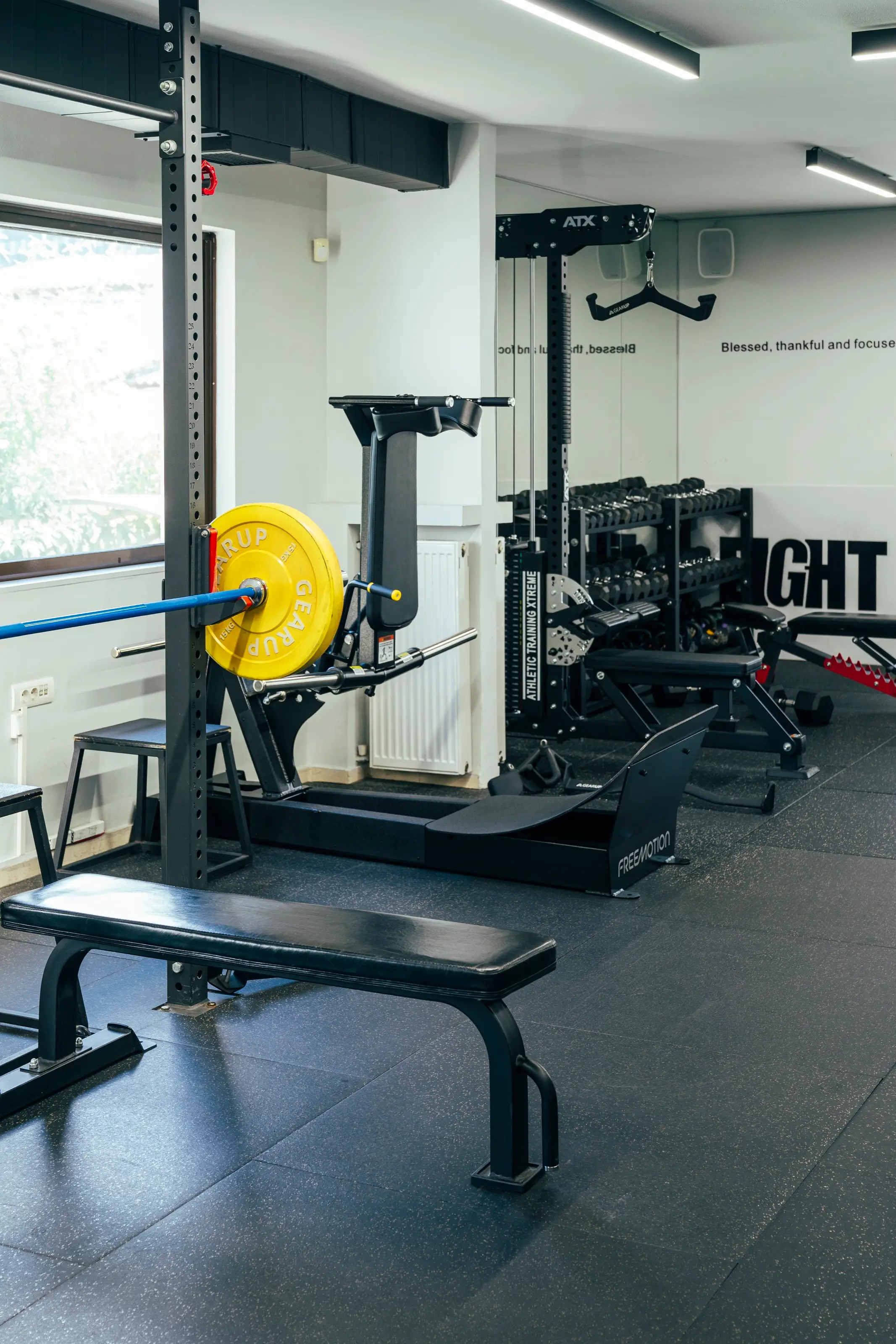Training area at Eight